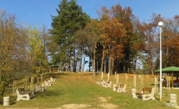 Elena town, Bulgaria, park Elena town, Bulgaria, park