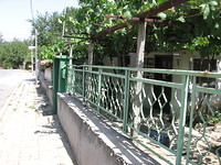 one storey house in big village