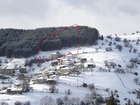 Regulated plot of land with and old house for sale near Pamporovo